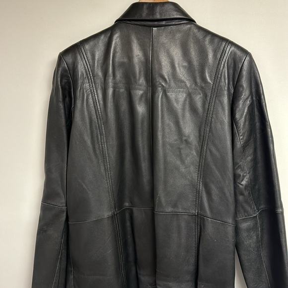 Kenneth Cole Reaction Leather Jacket Size Large - Picture 7 of 8